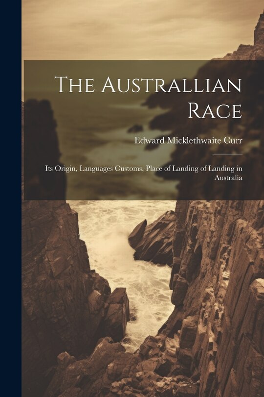 Couverture_The Australlian Race
