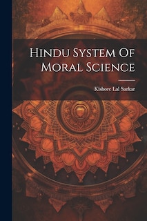 Front cover_Hindu System Of Moral Science