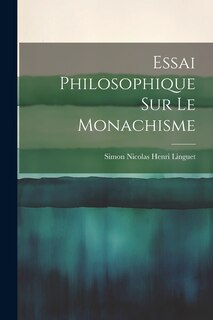 Couverture_Essai Philosophique sur le Monachisme