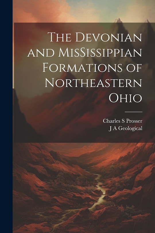 Front cover_The Devonian and MisSissippian Formations of Northeastern Ohio