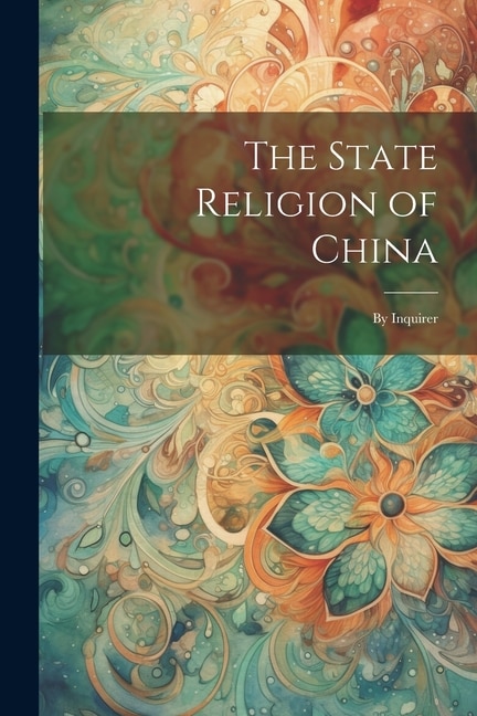 Front cover_The State Religion of China