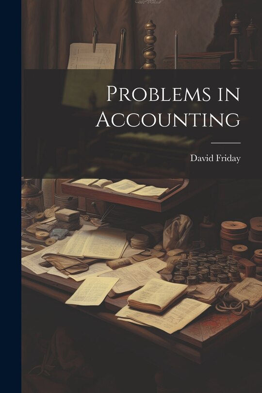 Front cover_Problems in Accounting