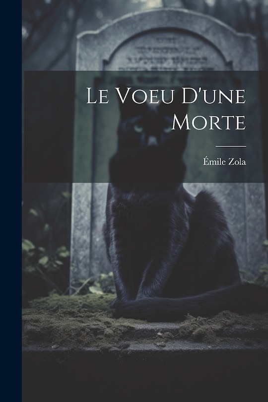 Front cover_Le Voeu d'une Morte