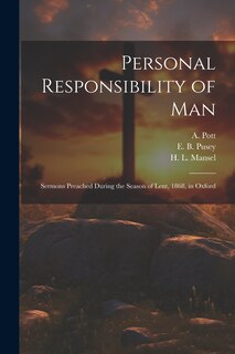 Front cover_Personal Responsibility of Man