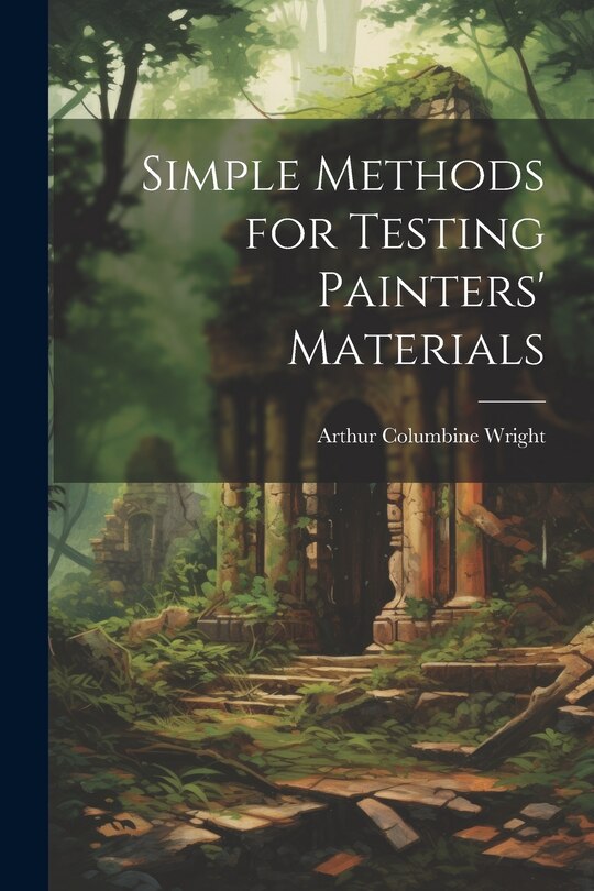 Couverture_Simple Methods for Testing Painters' Materials