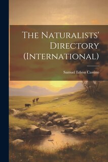 Front cover_The Naturalists' Directory (International)