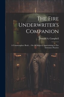 Couverture_The Fire Underwriter's Companion