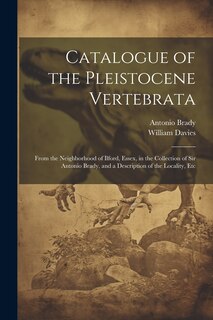 Front cover_Catalogue of the Pleistocene Vertebrata