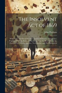 Couverture_The Insolvent Act of 1869