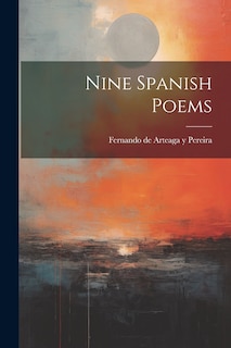 Front cover_Nine Spanish Poems
