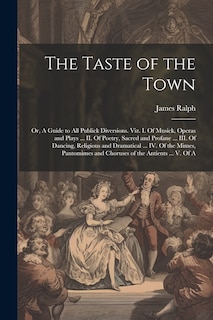 Front cover_The Taste of the Town