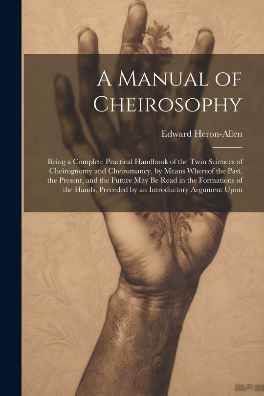Front cover_A Manual of Cheirosophy