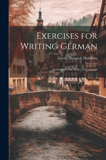 Front cover_Exercises for Writing German