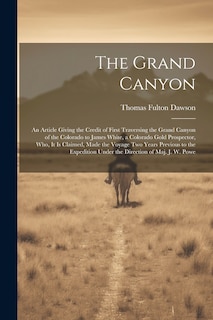 Front cover_The Grand Canyon