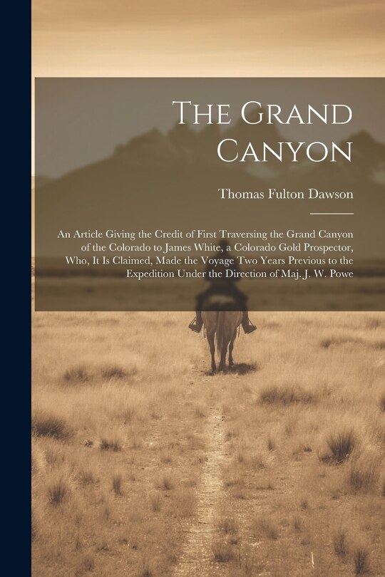 Front cover_The Grand Canyon