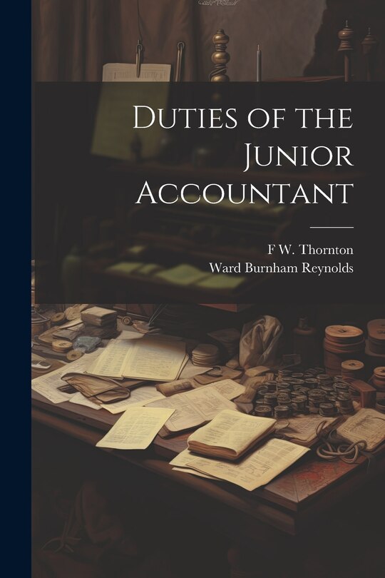 Front cover_Duties of the Junior Accountant