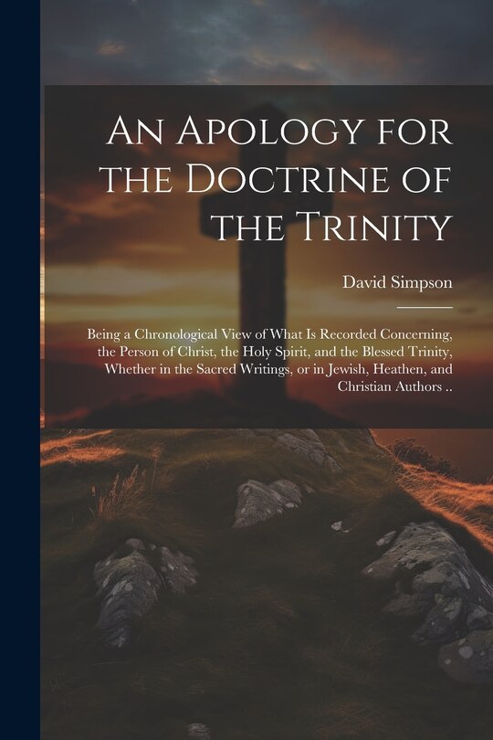 Couverture_An Apology for the Doctrine of the Trinity