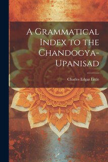Couverture_A Grammatical Index to the Chandogya-upanisad