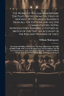 Front cover_The Works of William Shakespeare
