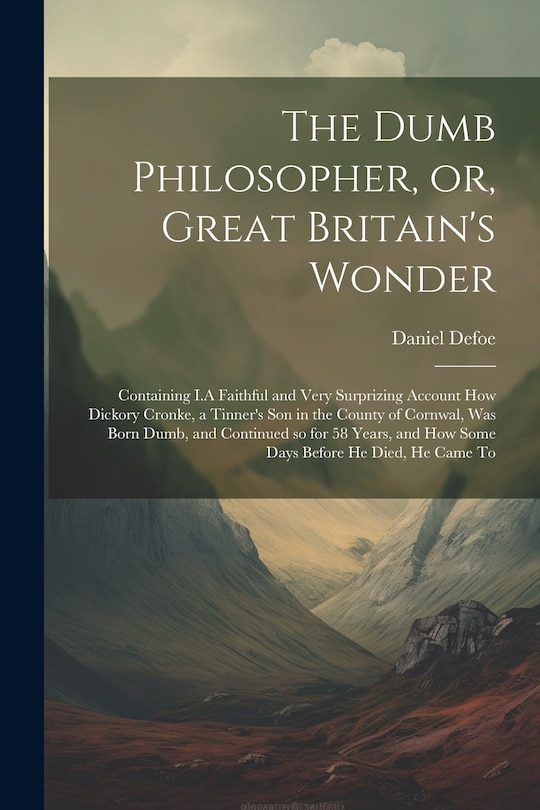 Couverture_The Dumb Philosopher, or, Great Britain's Wonder