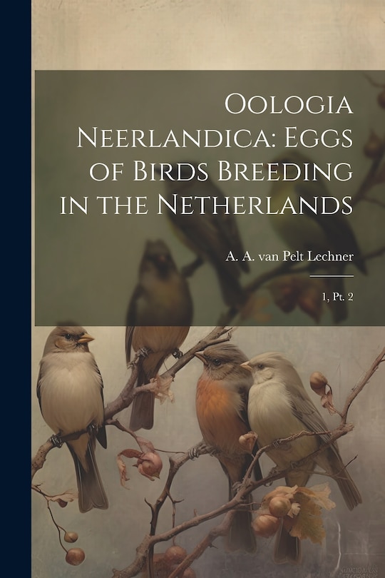 Couverture_Oologia Neerlandica
