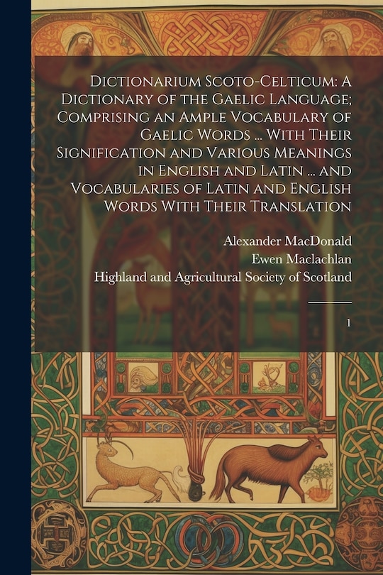 Front cover_Dictionarium Scoto-celticum