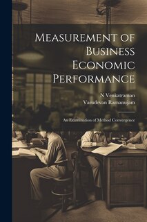 Front cover_Measurement of Business Economic Performance