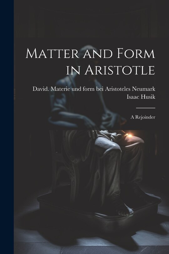 Couverture_Matter and Form in Aristotle