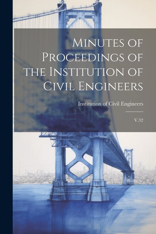 Front cover_Minutes of Proceedings of the Institution of Civil Engineers