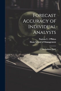 Couverture_Forecast Accuracy of Individual Analysts