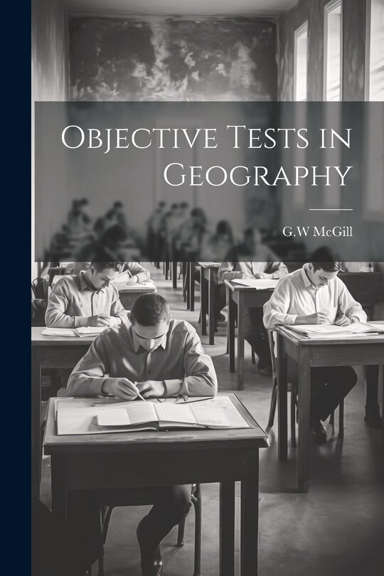 Couverture_Objective Tests in Geography