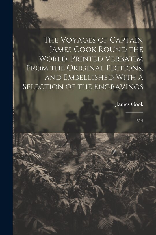 Front cover_The Voyages of Captain James Cook Round the World