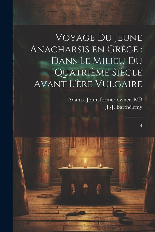 Couverture_Voyage du jeune Anacharsis en Grèce
