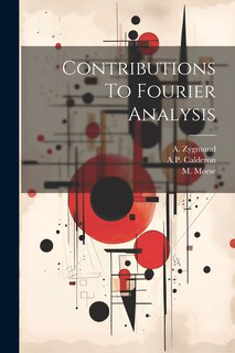 Couverture_Contributions To Fourier Analysis