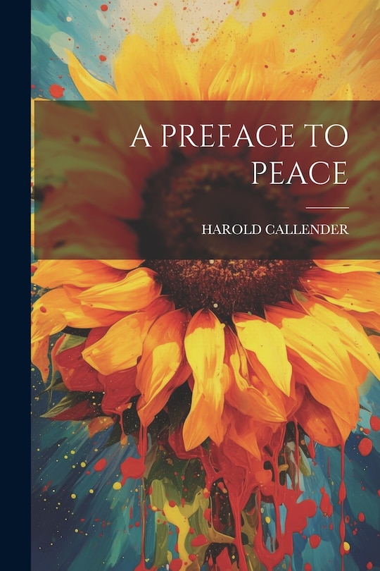 Couverture_A Preface to Peace