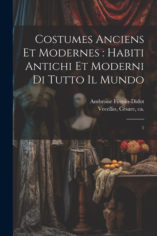 Front cover_Costumes anciens et modernes