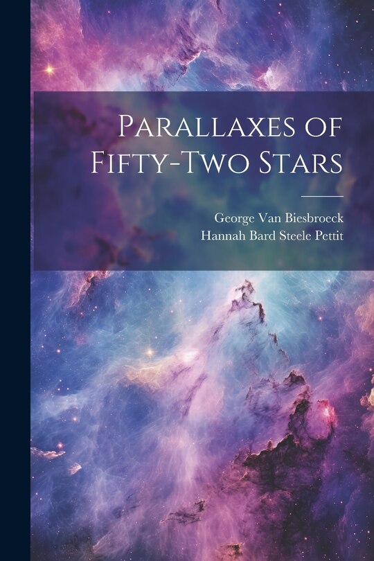 Couverture_Parallaxes of Fifty-two Stars
