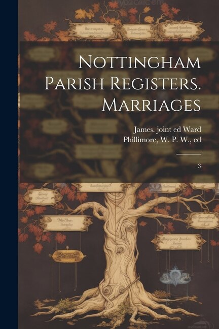 Front cover_Nottingham Parish Registers. Marriages