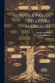 Front cover_Norfolk Parish Registers. Marriages
