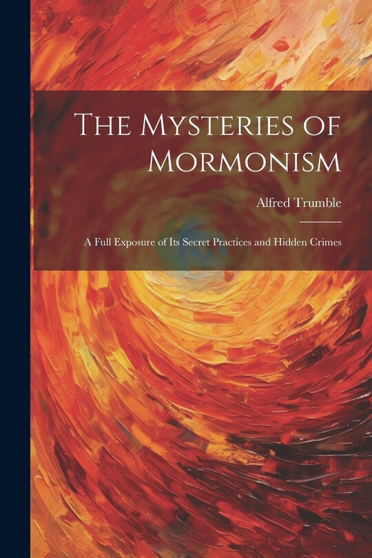 Front cover_The Mysteries of Mormonism