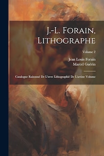 Couverture_J.-L. Forain, lithographe