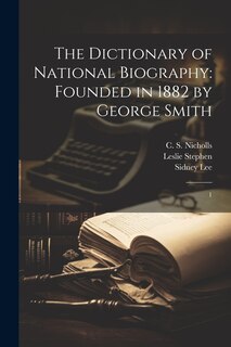 Front cover_The Dictionary of National Biography