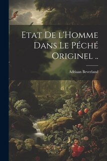 Couverture_Etat de l'Homme dans le péché originel ..