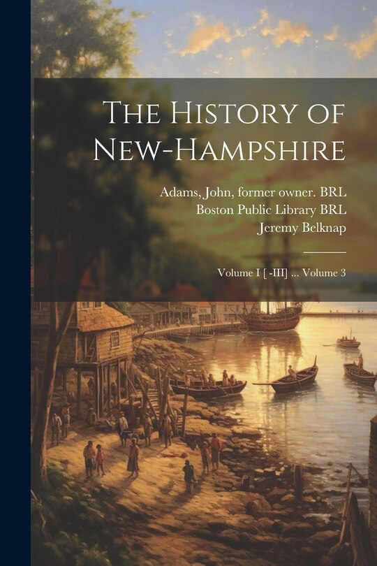Front cover_The History of New-Hampshire