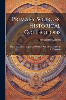 Couverture_Primary Sources, Historical Collections