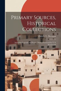 Front cover_Primary Sources, Historical Collections