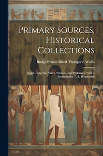 Front cover_Primary Sources, Historical Collections