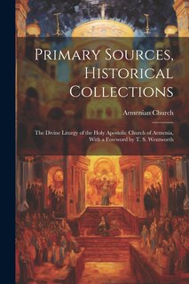 Couverture_Primary Sources, Historical Collections
