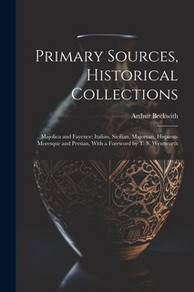 Couverture_Primary Sources, Historical Collections