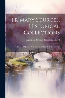 Couverture_Primary Sources, Historical Collections